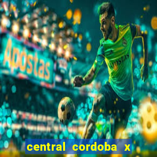 central cordoba x estudiantes palpite